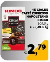 Kimbo - Cialde Caffè Espresso Napoletano Kimbo - Cialde Caffè Espresso Napoletano