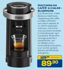 Caffe Borbone - Macchina Da Caffè A Cialde-Bluemoon  Caffe Borbone - Macchina Da Caffè A Cialde-Bluemoon