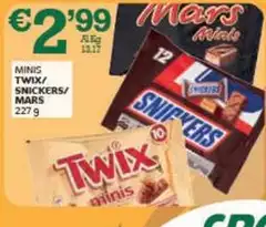 Mars - Minis Twix/Snickers/ Mars - Minis Twix/Snickers/