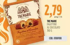Tre Marie - Fagottino Al Cioccolato Tre Marie - Fagottino Al Cioccolato