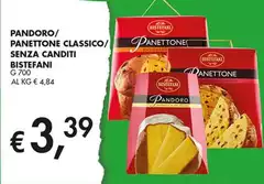 Bistefani - Pandoro/Panettone Classico/Senza Canditi Bistefani - Pandoro/Panettone Classico/Senza Canditi