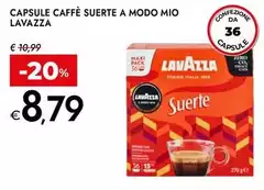 Lavazza - Capsule Caffè Suerte A Modo Mio Lavazza - Capsule Caffè Suerte A Modo Mio