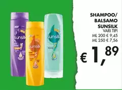 Sunsilk - Shampoo/Balsamo Sunsilk - Shampoo/Balsamo