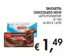 Novi - Tavoletta Cioccolato