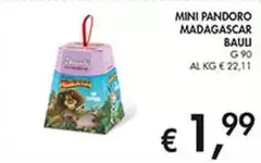 Bauli - Mini Pandoro Madagascar Bauli - Mini Pandoro Madagascar
