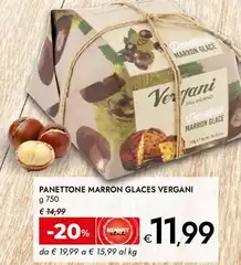 Vergani - Panettone Marron Glaces Vergani - Panettone Marron Glaces