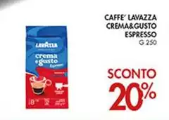 Lavazza - Caffe' Crema&Gusto Espresso Lavazza - Caffe' Crema&Gusto Espresso