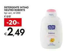 Neutro Roberts - Detergente Intimo