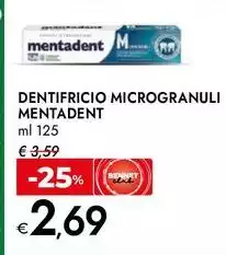 Mentadent - Dentifricio Microgranuli Mentadent - Dentifricio Microgranuli