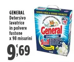 General - Detersivo Lavatrice In Polvere Fustone General - Detersivo Lavatrice In Polvere Fustone