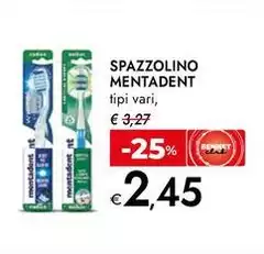 Mentadent - Spazzolino Mentadent - Spazzolino