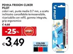 Pilot - Penna Frixion Clicker