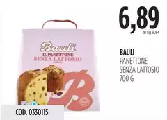 Bauli - Panettone Senza Lattosio Bauli - Panettone Senza Lattosio