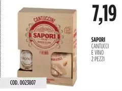 Sapori - Cantucci E Vino Sapori - Cantucci E Vino