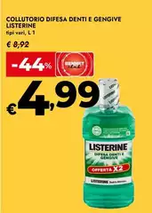Listerine - Collutorio Difesa Denti E Gengive