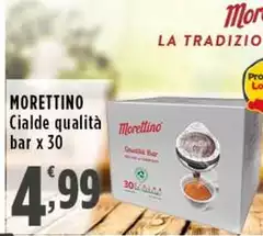 Caffè Morettino - Cialde Qualità Bar Caffè Morettino - Cialde Qualità Bar