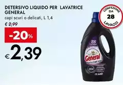 General - Detersivo Liquido Per Lavatrice General - Detersivo Liquido Per Lavatrice