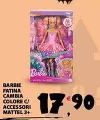 Mattel - Barbie Fatina Cambia Colore C/Accessori Mattel - Barbie Fatina Cambia Colore C/Accessori