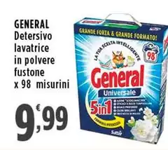 General - Detersivo Lavatrice In Polvere Fustone General - Detersivo Lavatrice In Polvere Fustone