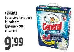 General - Detersivo Lavatrice In Polvere Fustone  General - Detersivo Lavatrice In Polvere Fustone