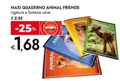 Maxi Quaderno Animal Friends Maxi Quaderno Animal Friends
