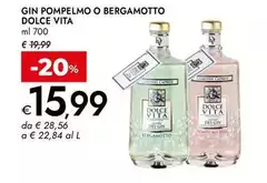 Dolce idea - Gin Pompelmo O Bergamotto