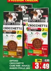 Optimo - Crocchette Cane Mini Maiale/ Manzo/ Pollo Optimo - Crocchette Cane Mini Maiale/ Manzo/ Pollo