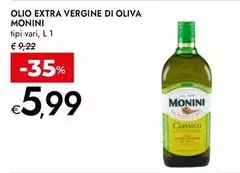 Monini - Olio Extra Vergine Di Oliva Monini - Olio Extra Vergine Di Oliva