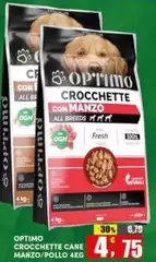 Optimo - Crocchette Cane Manzo/ Pollo Optimo - Crocchette Cane Manzo/ Pollo