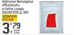 Aquafood - Salmone Norvegese Affumicato A Fetta Lunga
