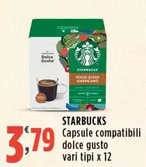 Starbucks - Capsule Compatibili Dolce Gusto Starbucks - Capsule Compatibili Dolce Gusto