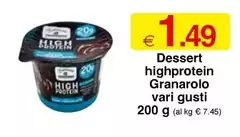 Granarolo - Dessert Highprotein Granarolo - Dessert Highprotein