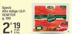 Senfter - Speck Alto Adige I.G.P.