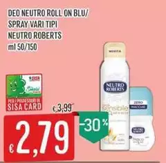 Neutro Med - Deo Roll On Blu Neutro Med - Deo Roll On Blu