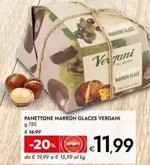Vergani - Panettone Marron Glaces Vergani - Panettone Marron Glaces