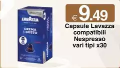 Lavazza - Capsule Compatibili Nespresso Lavazza - Capsule Compatibili Nespresso