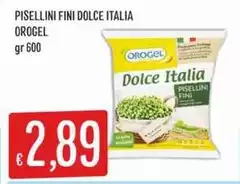 Orogel - Pisellini Fini Dolce Italia Orogel - Pisellini Fini Dolce Italia