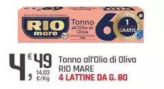 Rio Mare - Tonno All'Olio Di Oliva Rio Mare - Tonno All'Olio Di Oliva