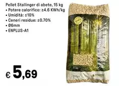 Pellet Stallinger Di Abete