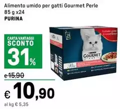 Gourmet Purina - Alimento Umido Per Gatti Perle