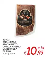 Bottega - Guanciale Stagionato Conca Marmo La Di Adó Bottega - Guanciale Stagionato Conca Marmo La Di Adó