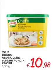 Knorr - Brodo Granulare Funghi Porcini Knorr - Brodo Granulare Funghi Porcini