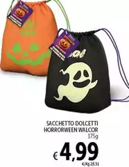 Walcor - Sacchetto Dolcetti Horrorween Walcor - Sacchetto Dolcetti Horrorween