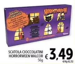 Walcor - Scatola Cioccolatini Horrorween Walcor - Scatola Cioccolatini Horrorween