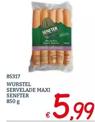 Senfter - Wurstel Servelade Maxi
