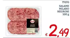 Negroni - Salame Milano Negroni - Salame Milano