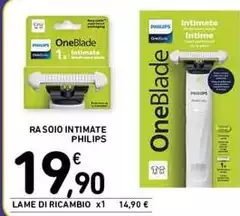 Philips - Rasoio Intimate