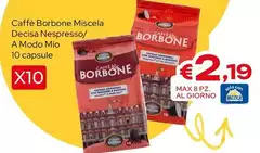 Caffe Borbone - Miscela Decisa Nespresso/A Modo Mio 