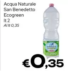 San Benedetto - Acqua Naturale Ecogreen San Benedetto - Acqua Naturale Ecogreen