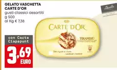 Carte D'Or - Gelato Vaschetta Carte D'Or - Gelato Vaschetta